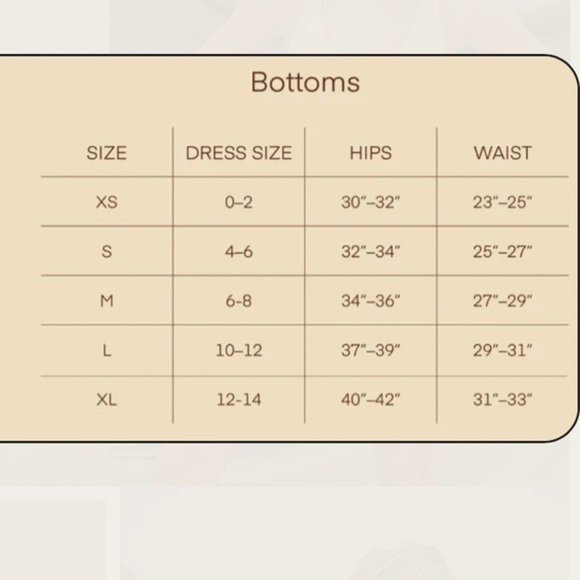 🌻NEW w.Tags Free People x Toast Signature Stitch Ribbed Bottom in Sandstone Med - Picture 13 of 15